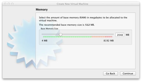 Vbox mem config