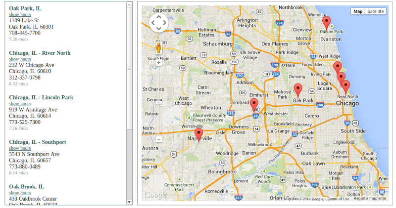 Using Google Maps And JQuery For Location Search End Point Dev