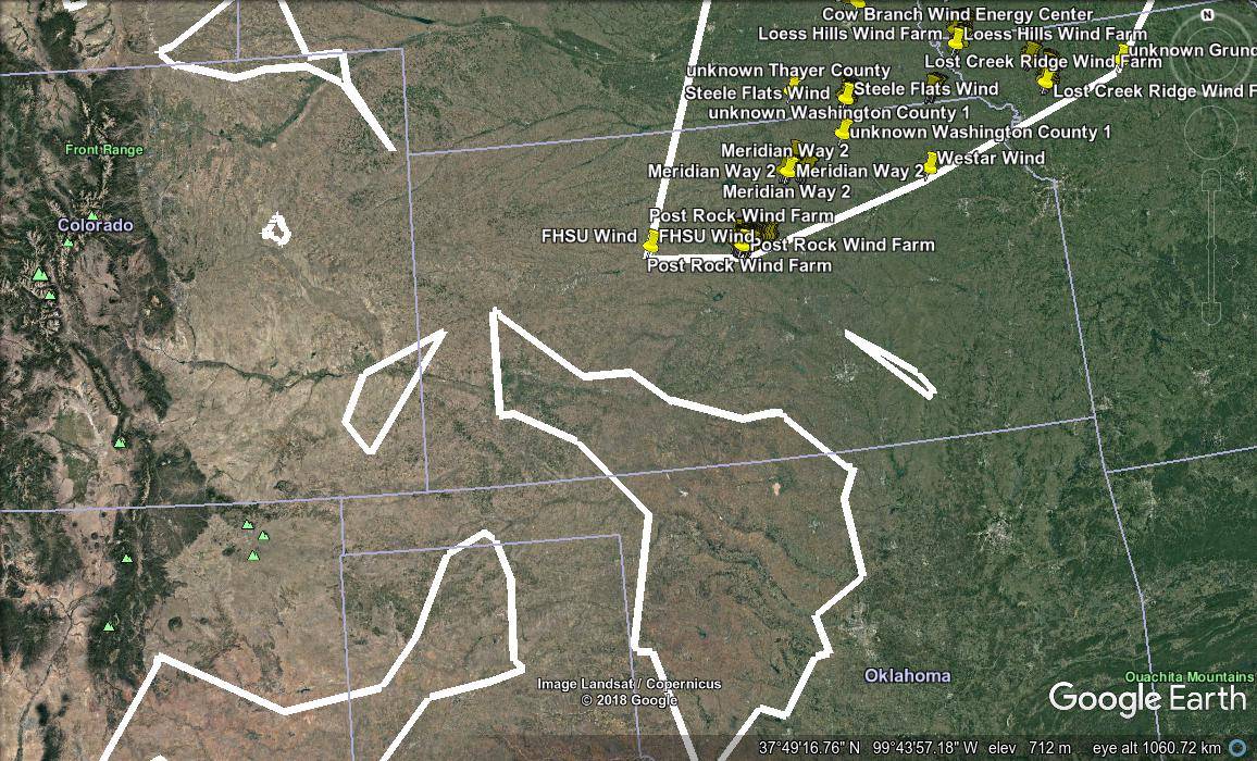 Regionated wind turbines