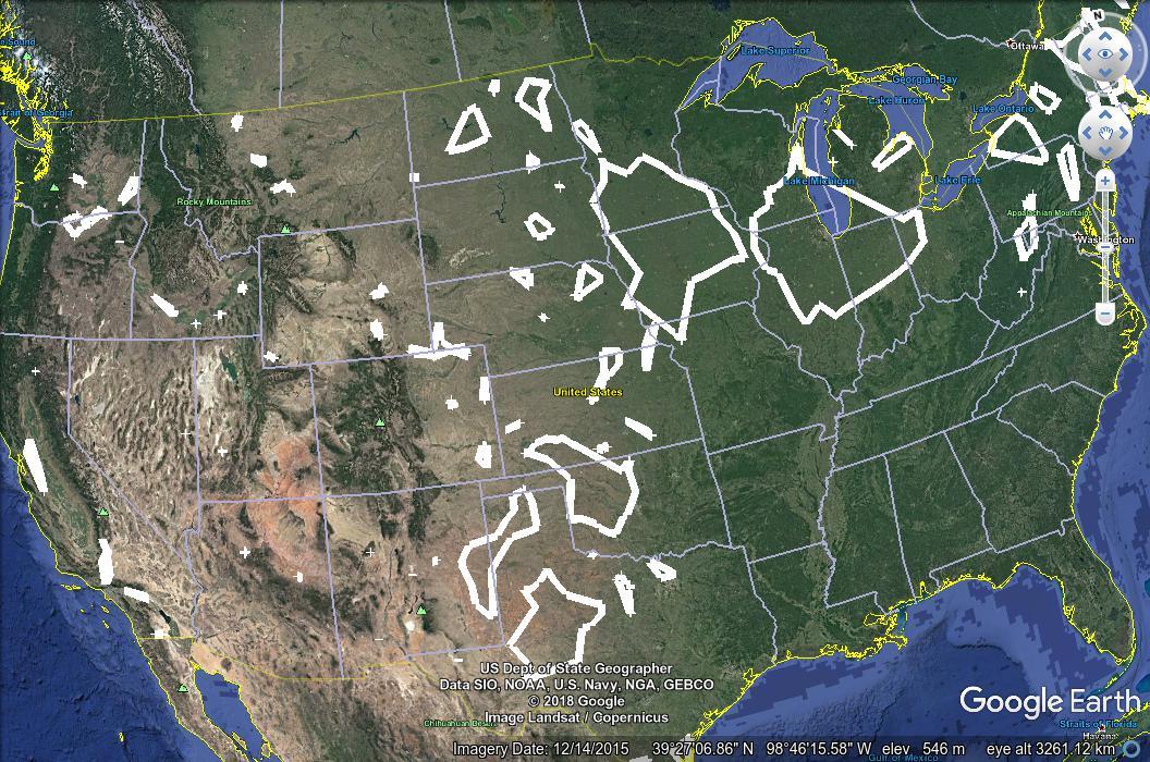 Wind turbine data, DBSCAN clustering