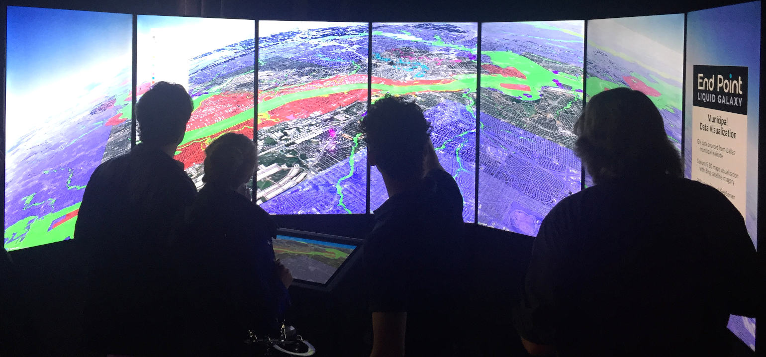 Municipal data visualization on Liquid Galaxy