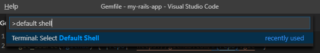 VS Code’s Command Palette