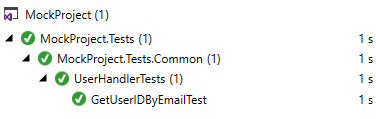 MockProject test results