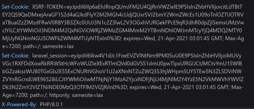 XSRF-TOKEN Cookie