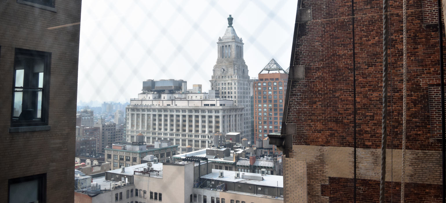 View from our new office on the 19th floor