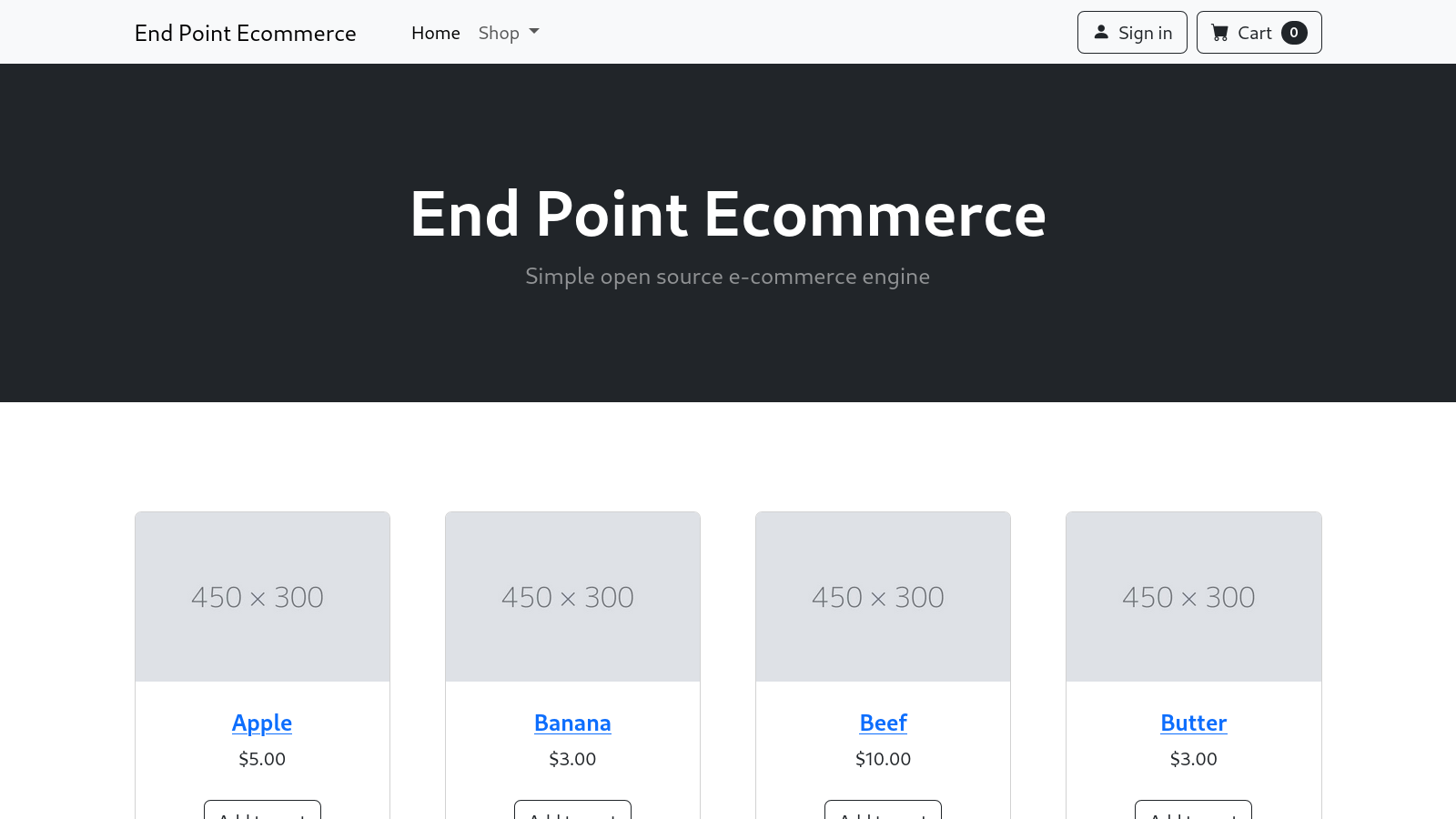 Web Store